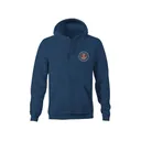 Grundens Men's Displacement DWR Hoodie Heather Navy XS - Grundens