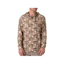 Burlebo Men's Performance Hoodie Pintail Camo 2XL - Burlebo
