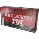 Fort Scott Munitions TUI 8.6 Blackout Ammo 235 Grain Solid Lead Free Box of 20 - Fort Scott Munitions