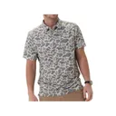 Burlebo Men's Performance Short Sleeve Polo Classic Deer Camo Large - Burlebo
