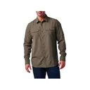 5.11 Men's Marksman Long Sleeve Shirt Covert Green Medium - 5.11 Tactical