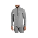 Carhartt Men's Force Heavyweight Knit Long Sleeve Quarter Zip Base Layer Shirt Shadow Heather Large - Carhartt