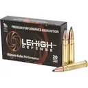 Lehigh Defense Tipped Controlled Chaos 300 HAMR Ammo 125 Grain Polymer Tip Lead Free Box of 20 - Lehigh Defense