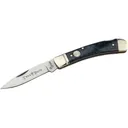 Boker Knives Traditional Series 2.0 Gentleman's Lockback Pocket Knife 2.95" Drop Point D2 Satin Blade Bone Handle Gray - Boker