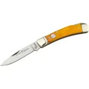 Boker Knives Traditional Series 2.0 Gentleman's Lockback Pocket Knife 2.95" Drop Point D2 Satin Blade Bone Handle Yellow - Boker