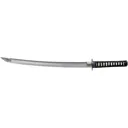 Cold Steel Warrior Series Wakizashi Sword 21" 1055 Carbon Steel Blade Ray Skin Handle Black - Cold Steel