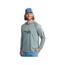 Huk Men's Pursuit Hoodie Night Owl Heather 2XL - Huk