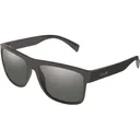 Huk Men's Clinch Polarized Sunglasses Matte Black Frame Gray Lens - Huk