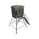 Hawk The Compound Box Blind With 5' Elite Tower - Hawk Treestands