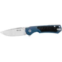 Buck Knives 714 Stinger Pocket Knife 3" Drop Point D2 Satin Blade Aluminum Handle Blue - Buck Knives