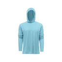 Grundens Men's Tough Sun Hoodie Aquamarine XL - Grundens
