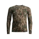 Blocker Outdoors Men's Finisher Turkey Performance Long Sleeve Crew Neck Shirt Mossy Oak Greenleaf Large - Blocker Outdoors