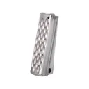 Nighthawk Custom 1911 Government, Commander Flat Mainspring Housing Scalloped Stainless Steel - Nighthawk Custom