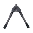 Spartan Precision Equipment Javelin ProHunt Tac Carbon Fiber Bipod MagnaSwitch Mount 7-9.1 Inches Black - Spartan Precision Equipment