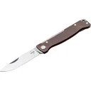 Boker Knives Atlas Copper Pocket Knife 2.76" Drop Point Sandvik 12C27 Satin Blade Copper Handle - Boker