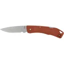 Gerber LST Ultra Pocket Knife 2.7" Drop Point 420HC Stonewashed Blade Glass Filled Nylon Handle Orange - Gerber