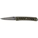 Gerber Affirm Pocket Knife 3.5" Clip Point 7Cr17MoV Dark Stonewash Blade Aluminum Handle Green - Gerber