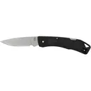 Gerber LST Ultra Pocket Knife 2.7" Drop Point 420HC Stonewashed Blade Glass Filled Nylon Handle Black - Gerber