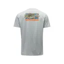 Grundens Men's Off To The Races T Shirt Gray Mist XL - Grundens