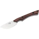 Boker Knives M.U.K Fixed Blade Knife 2.4" Drop Point Sandvik 14C28N Stonewashed Blade Micarta Handle Brown - Boker Knives