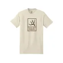 Muley Freak Men's Buck Shed Short Sleeve T Shirt Tan Medium - Muley Freak