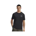 Under Armour Men's Freedom Left Chest T Shirt Black/Titan Gray Large - Under Armour