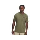Under Armour Men's Freedom Left Chest T Shirt Marine OD Green/ Baroque Green Large - Under Armour