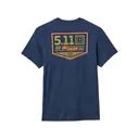 5.11 Men's Sig Sauer Crest Short Sleeve T Shirt Pacific Navy 2XL - 5.11 Tactical