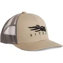 Sitka Gear Mens Icon Mid Pro Trucker Hat Oak - Sitka Gear