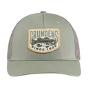 Grundens Men's Bass Patch Trucker Hat Loden One Size Fits Most - Grundens