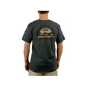 AFTCO Men's Skipping T Shirt Charcoal Heather Large - AFTCO
