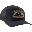 MTN OPS Men's Device Hat Black One Size Fits Most - Mtn Ops