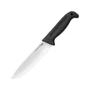 Cold Steel Scalper Fixed Blade Knife 6" Straightback 4116 Satin Blade Kray-Ex Handle Black - Cold Steel