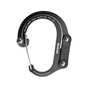 Gear Aid Heroclip Carabiner Medium Stealth Black - Gear Aid