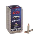 CCI Uppercut Defense 22 Winchester Magnum Rimfire (WMR) Ammo 40 Grain Jacketed Hollow Point Box of 50 - Cci