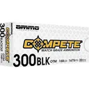 Ammo Inc. Compete 300 AAC Blackout (7.62x35mm) Ammo 168 Grain Open Tip Match Box of 20 - Ammo Inc