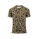 MidwayUSA Men's Ambush Short Sleeve Crew Neck T Shirt Old School Camo Large - Midwayusa