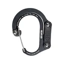Gear Aid Heroclip Carabiner Mini Stealth Black - Gear Aid