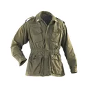 Military Surplus Italian Field Jacket Grade 2 Olive Drab Medium - Military Surplus