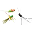 Cortland Fairplay Panfish Popper Fly Assortment 3PK - Cortland