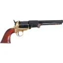 Pietta 1851 Reb Nord Navy Confederate Black Powder Revolver 44 Caliber 7.5" Blued Barrel Brass Frame Walnut Grip - Traditions Firearms