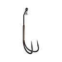 Mustad AlphaPoint Double Frog Hook #4/0 Black Nickel 2PK - Mustad