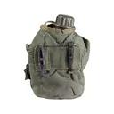 Military Surplus 1-Quart Canteen with ALICE Carrier Grade 2 Olive Drab - Military Surplus