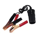T-H Marine 12V Socket W/Battery Clip Extension - T-H Marine