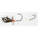 Mustad Addicted Walleye Death Spinner 1 oz Walleye Spinner Rig #6/0 Brown 1PK - Mustad