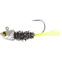 6th Sense Spangle Tinsel Jig Black Neon 1/4 oz - 6Th Sense