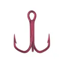 VMC Barbarian Treble Hook #4 Tin Red  7PK - Vmc