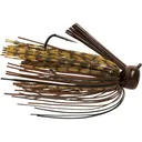 VMC Weedless Football Jig Pumpkin Brown Black 3/4 oz - Vmc