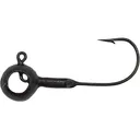 Crappie Magnet Eye Hole Round 1/16oz Jighead Black - Crappie Magnet