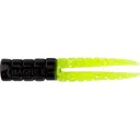 Crappie Magnet Grub Black/Chartreuse Flash - Crappie Magnet